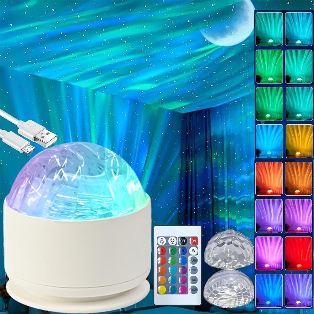 LED Galaxy Projector Light Northern Aurora/Water Ripple USB Plug Night Light with Remote 7 Modes Kids Room Party Decoration Gift
LED Galaxy Projector Light Northern Aurora/Water Ripple USB Plug Night Light with Remote 7 Modes Kids Room Party Decoration Gift