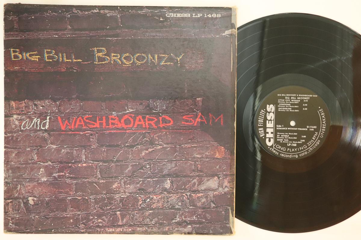LP Record BIG BILL BROONZY WASHBOARD SAM Big Bill Broonzy And Washboard Sam LP1468 CHESS 1962 US Blues Used
LP Record BIG BILL BROONZY WASHBOARD SAM Big Bill Broonzy And Washboard Sam LP1468 CHESS 1962 US Blues Used