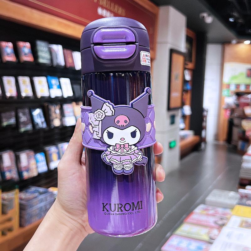 Sanrio Insulated Water Bottle with Straw 530ML Cute Kuromi Cup 316 Stainless Steel Thermos Bottle Portable Tumbler Vacuum Flasks 50ml
Sanrio Insulated Water Bottle with Straw 530ML Cute Kuromi Cup 316 Stainless Steel Thermos Bottle Portable Tumbler Vacuum Flasks 50ml
