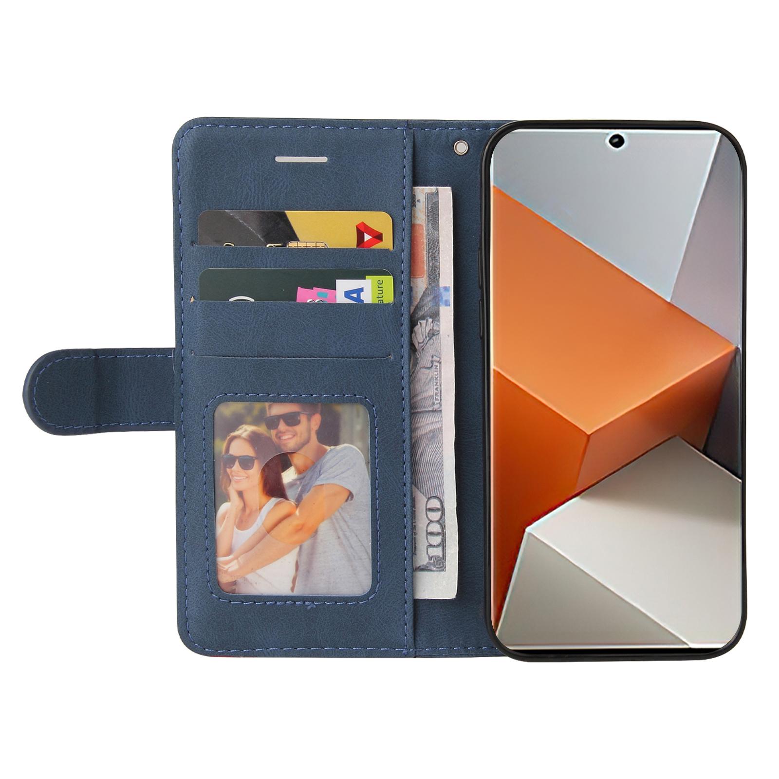 For Xiaomi Redmi Note 13 Pro+ 5G Leather Case Wallet Stand Color Splicing Phone Cover Black
For Xiaomi Redmi Note 13 Pro+ 5G Leather Case Wallet Stand Color Splicing Phone Cover Black