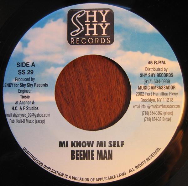 7-дюймовая пластинка BEENIE MAN / RALLY BOP - Mi Know Mi Self / Rally Wid Di Bopp SS29 Shy Shy Records 2002 US Регги, Ска и Даб Б/У
7-дюймовая пластинка BEENIE MAN / RALLY BOP - Mi Know Mi Self / Rally Wid Di Bopp SS29 Shy Shy Records 2002 US Регги, Ска и Даб Б/У