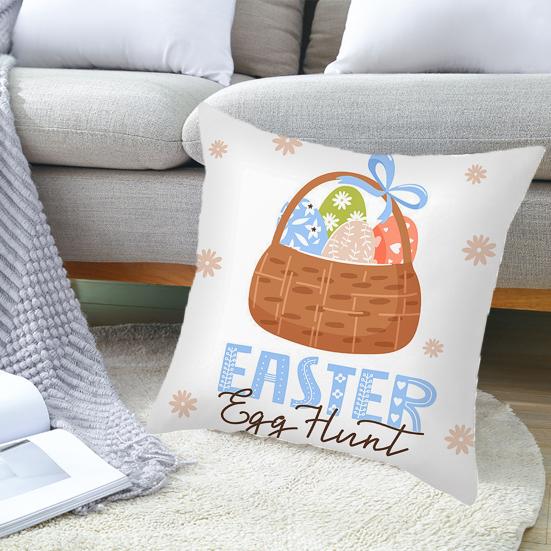 Beautiful Pillowcase With Eater Eggs Dirty-Proof Breathable Children Gift Cushion Cover Home
Beautiful Pillowcase With Eater Eggs Dirty-Proof Breathable Children Gift Cushion Cover Home