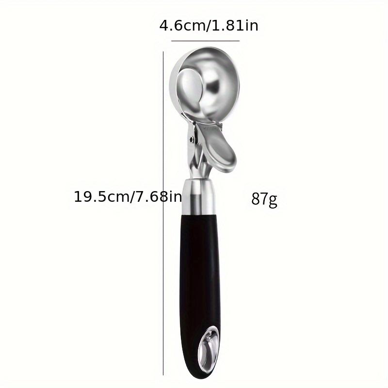 Премиальная ложка для мороженого из нержавеющей стали Прочная, легко извлекаемая, для дыни и фруктов чёрный
Премиальная ложка для мороженого из нержавеющей стали Прочная, легко извлекаемая, для дыни и фруктов чёрный