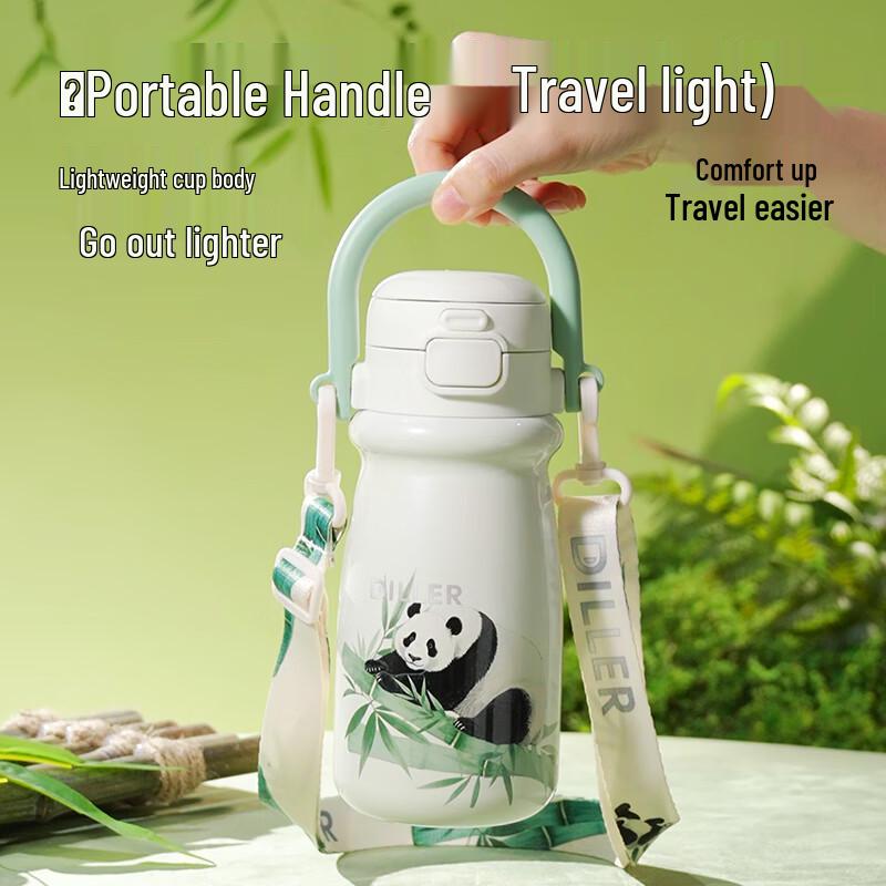 Diller 520ML 316L Stainless Steel Insulated Water Bottle with Straw and Strap
Diller 520ML 316L Stainless Steel Insulated Water Bottle with Straw and Strap