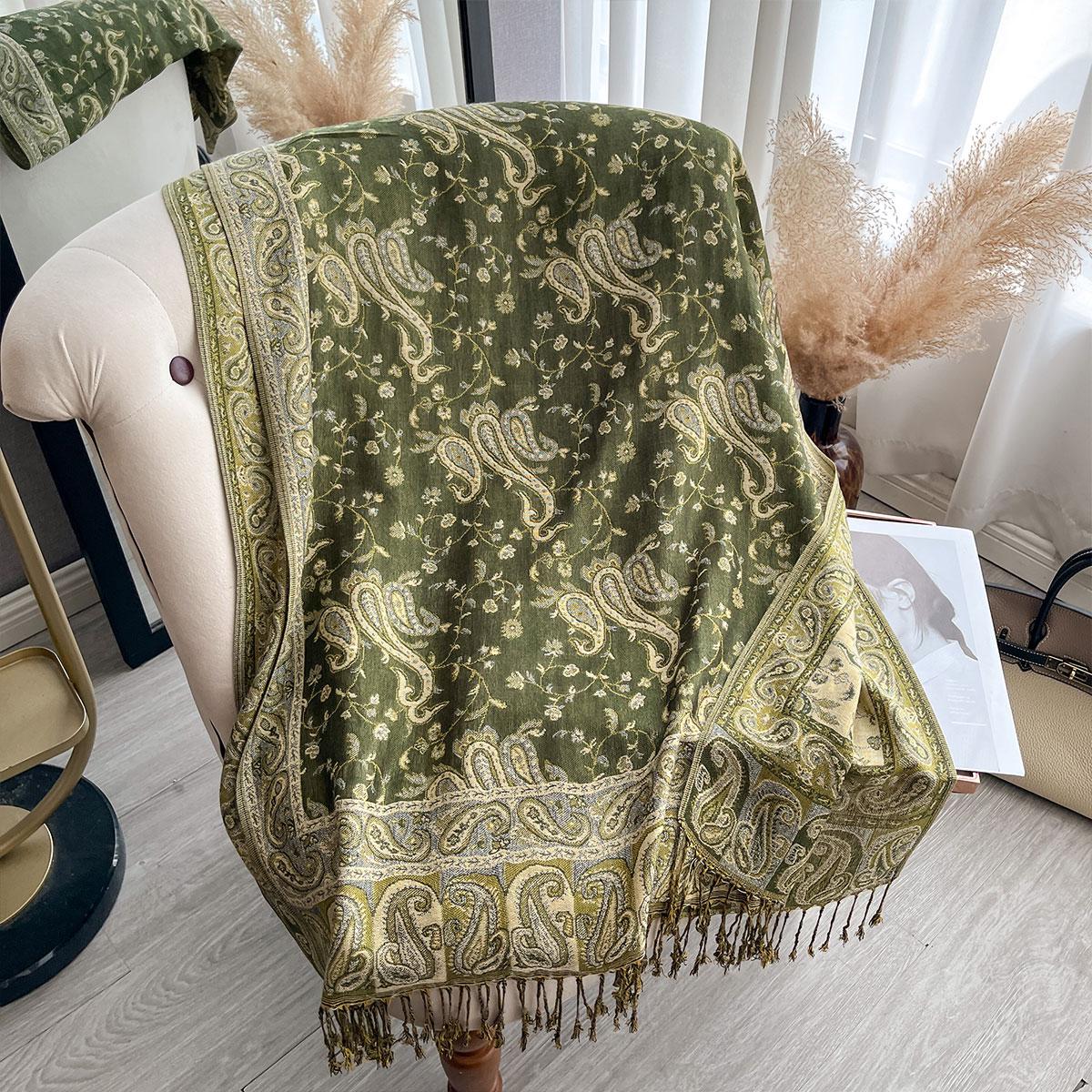 2025 Богемська Пашміна Хіджаб Шарф Довгий Мусульманський Шаль Жіночий Фуляр М який Тюрбан Головні Убори для Жінок Пов язка на Голову Розкішний Бренд зелений
2025 Богемська Пашміна Хіджаб Шарф Довгий Мусульманський Шаль Жіночий Фуляр М який Тюрбан Головні Убори для Жінок Пов язка на Голову Розкішний Бренд зелений