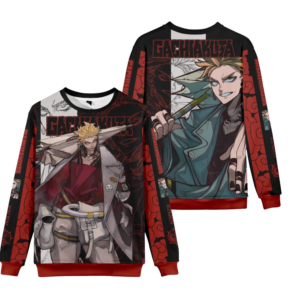 Fashion Anime Men s GACHI AKUTA Print Hoodies Round Neck Hooded Sweatshirts Man Travel Pullover Male Top Streetwear Outdoor Tracksuit XXS
Fashion Anime Men s GACHI AKUTA Print Hoodies Round Neck Hooded Sweatshirts Man Travel Pullover Male Top Streetwear Outdoor Tracksuit XXS