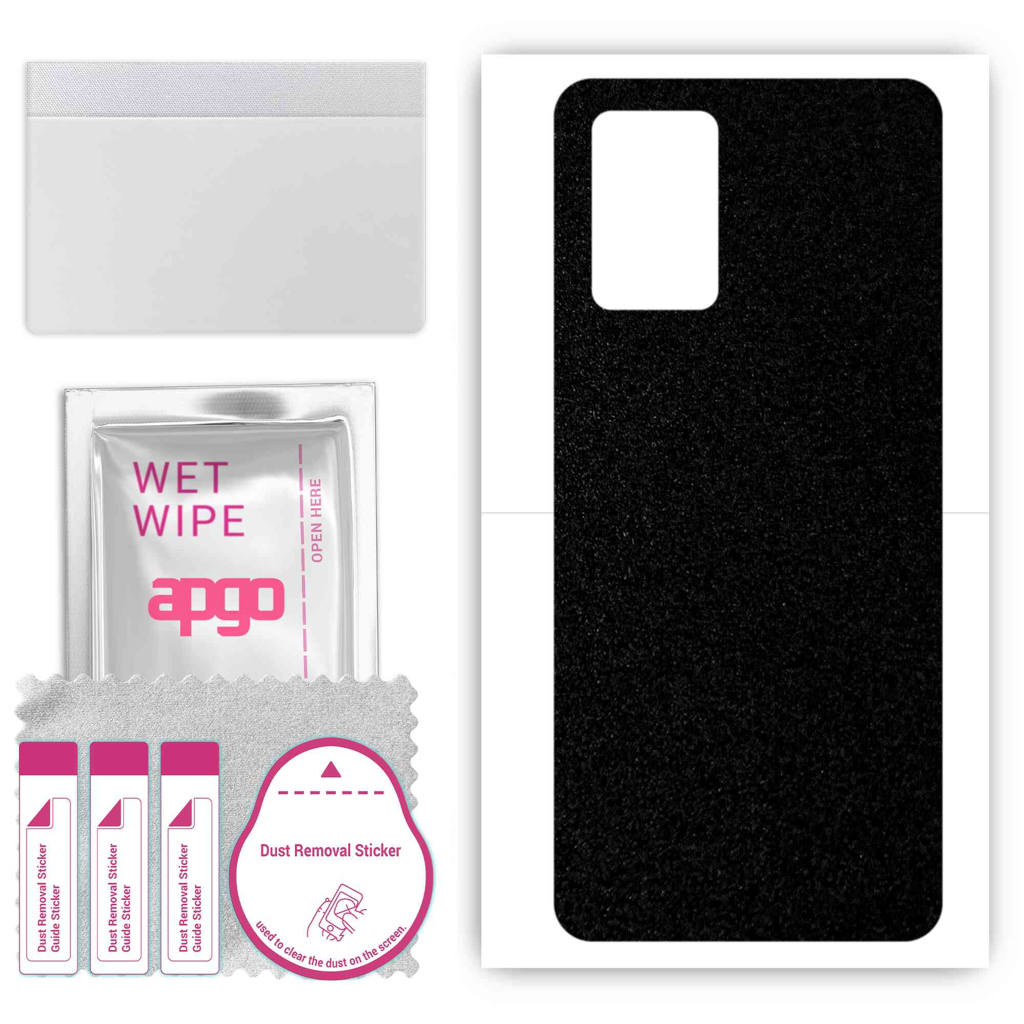 apgo Protective Skin Sticker for the back compatible with Oppo Reno6 Z 5G, Wrap Film, Foil, Vinyl - Pattern Matte Black
apgo Protective Skin Sticker for the back compatible with Oppo Reno6 Z 5G, Wrap Film, Foil, Vinyl - Pattern Matte Black