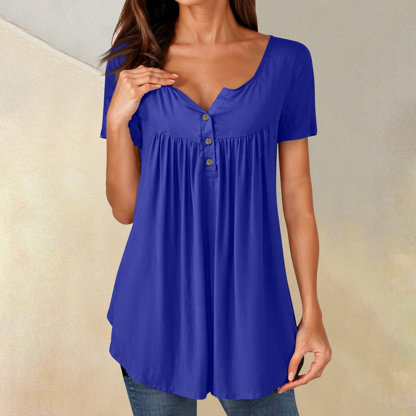 Женские туники, топы, нарядные, повседневные, летние, рубашки с коротким рукавом, свободный крой, плиссированный топ в стиле бохо XXXXXL темно-синий
Женские туники, топы, нарядные, повседневные, летние, рубашки с коротким рукавом, свободный крой, плиссированный топ в стиле бохо XXXXXL темно-синий
