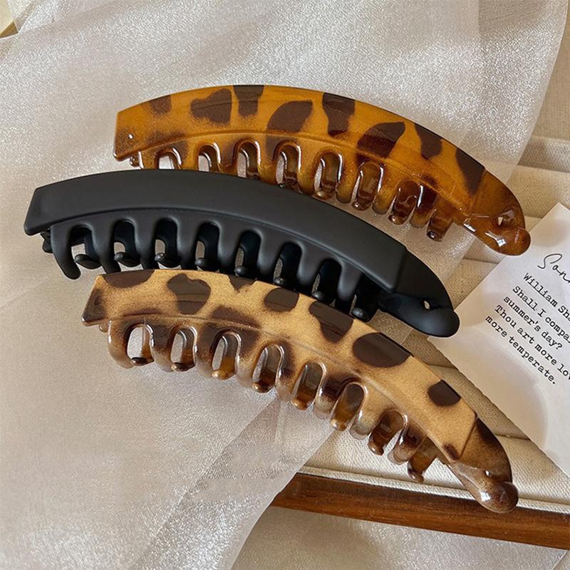 Hair Clips Solid Color Banana Clip Women S Hair Accessories Ponytail Barrettes Hair Claws Hairpins Headwear коричневий
Hair Clips Solid Color Banana Clip Women S Hair Accessories Ponytail Barrettes Hair Claws Hairpins Headwear коричневий