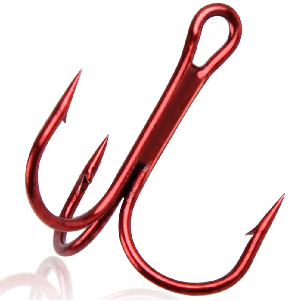 50Pcs Fishing Hooks High Carbon Steel Treble Hook Strong Sharp Round Bend Triple Hooks For Freshwater Saltwater Fishing 6
50Pcs Fishing Hooks High Carbon Steel Treble Hook Strong Sharp Round Bend Triple Hooks For Freshwater Saltwater Fishing 6