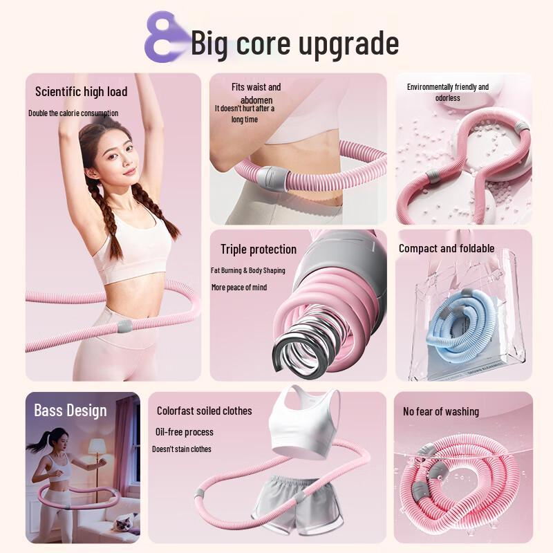 Li-Ning Soft Spring Hula Hoop
Li-Ning Soft Spring Hula Hoop