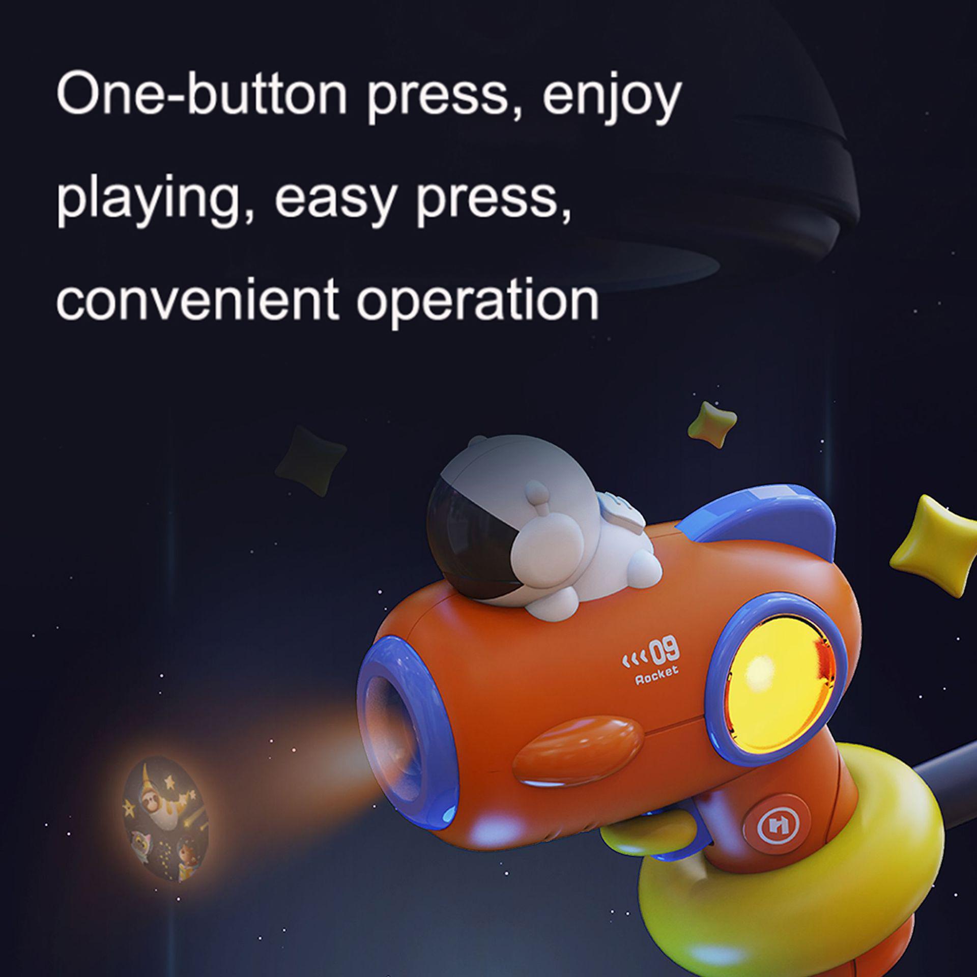 Cartoon Astronaut Space Gun Toy Plastic Projecting Pistol Kids Game Toy 06-Alien and Flying Saucer
Cartoon Astronaut Space Gun Toy Plastic Projecting Pistol Kids Game Toy 06-Alien and Flying Saucer