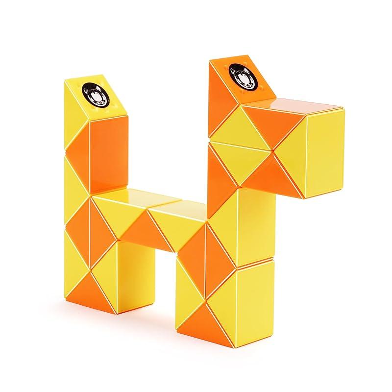 magic snake Magic Snake 24Part magician stress relief Brain education brain training intelligence games Cube 3D puzzle JellyCube (orange)
magic snake Magic Snake 24Part magician stress relief Brain education brain training intelligence games Cube 3D puzzle JellyCube (orange)