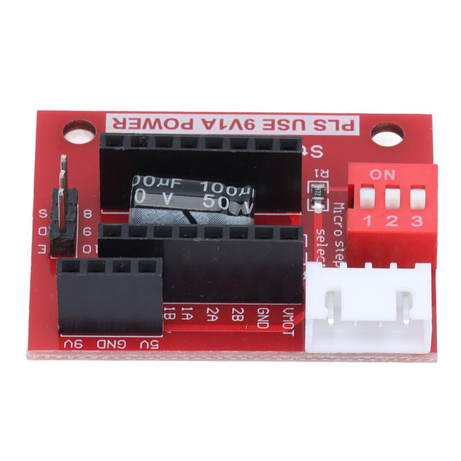 Плата розширення для керування кроковим двигуном для A4988 DRV8825 Драйвери 3D-принтера Плати керування
Плата розширення для керування кроковим двигуном для A4988 DRV8825 Драйвери 3D-принтера Плати керування