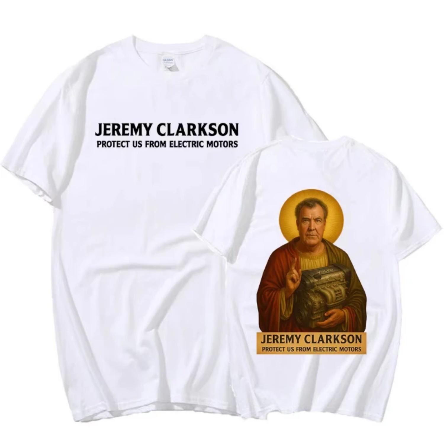Jeremy Clarkson Protect Us From Electric Motors Funny Meme Graphic T-shirts Men s Fashion Cotton Short Sleeves Oversized T Shirt S чёрный
Jeremy Clarkson Protect Us From Electric Motors Funny Meme Graphic T-shirts Men s Fashion Cotton Short Sleeves Oversized T Shirt S чёрный
