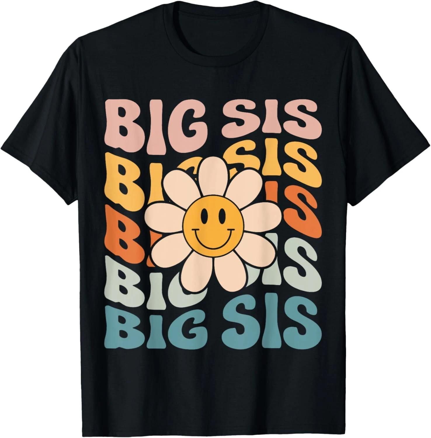 Soon To Be New Big Sister Retro Proud Big Sis Announcement Gift Unisex T-Shirt S
Soon To Be New Big Sister Retro Proud Big Sis Announcement Gift Unisex T-Shirt S