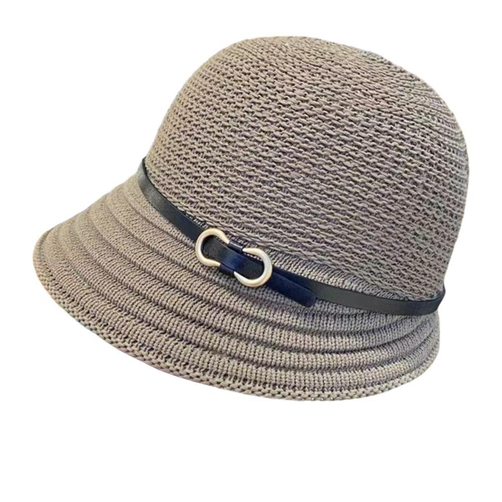 Breathable Straw Bucket Hat Wide Brim Fisherman Hat Fashion Sunshade Cap for Women кавовий
Breathable Straw Bucket Hat Wide Brim Fisherman Hat Fashion Sunshade Cap for Women кавовий
