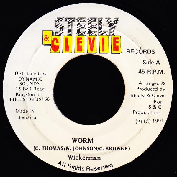 7inch Record WICKERMAN - Worm NONE Steely & Clevie 1991 Jamaica Reggae, Ska & Dub Used
7inch Record WICKERMAN - Worm NONE Steely & Clevie 1991 Jamaica Reggae, Ska & Dub Used