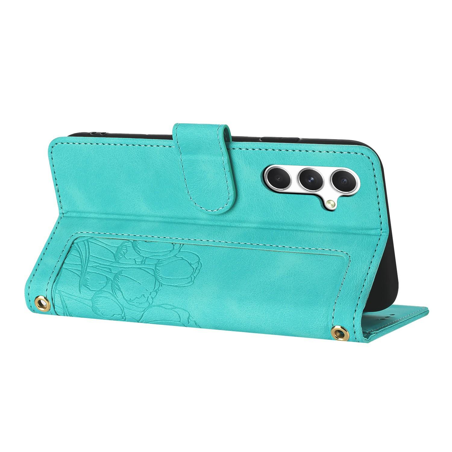 Для Samsung Galaxy S24+ Чохол Tulip Leather Phone Cover with 5 Slots Card Wallet Green
Для Samsung Galaxy S24+ Чохол Tulip Leather Phone Cover with 5 Slots Card Wallet Green