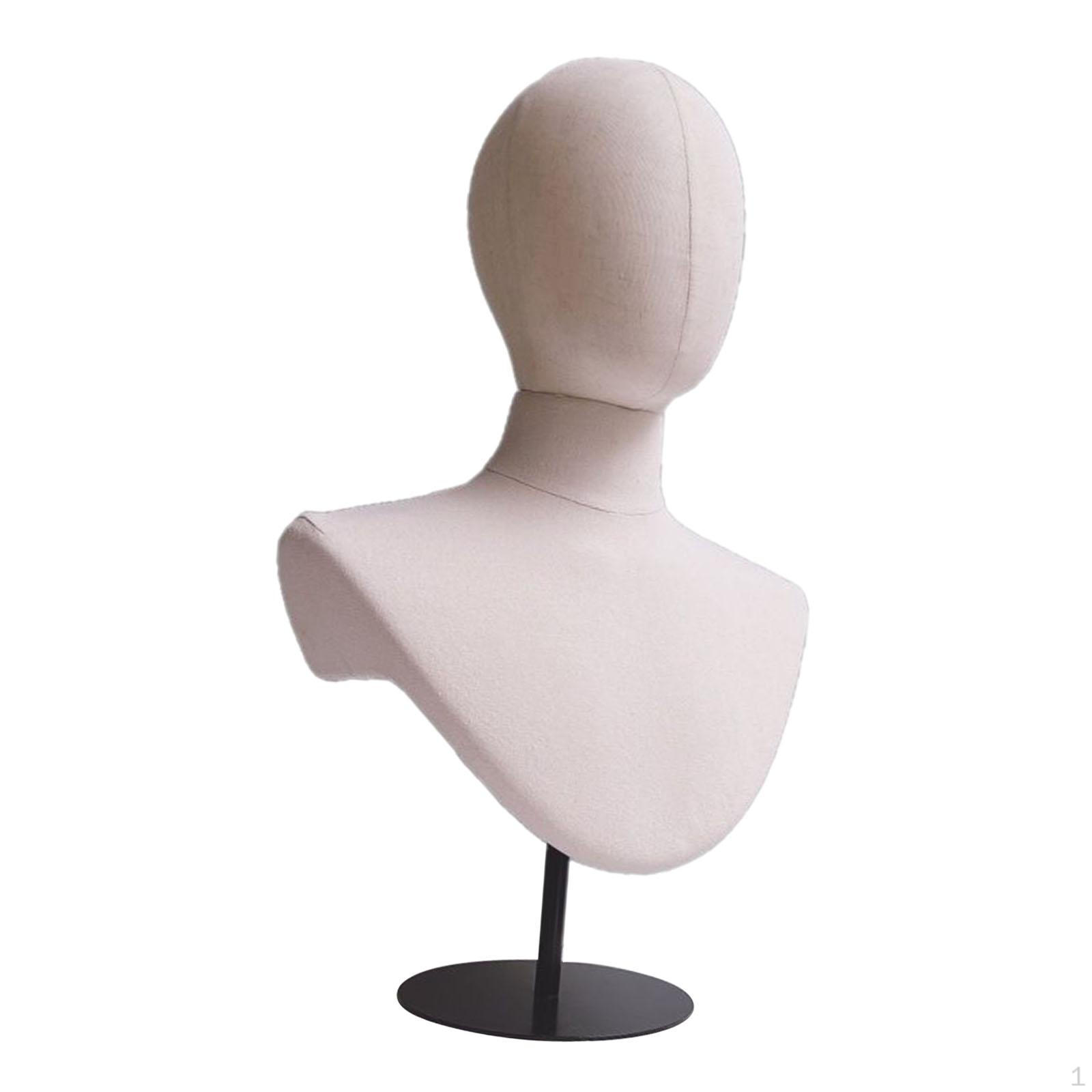 Display Stand Mannequin Head Practical Metal Base Decorative Desktop Manikin Hat Rack for Scarf Black Base
Display Stand Mannequin Head Practical Metal Base Decorative Desktop Manikin Hat Rack for Scarf Black Base