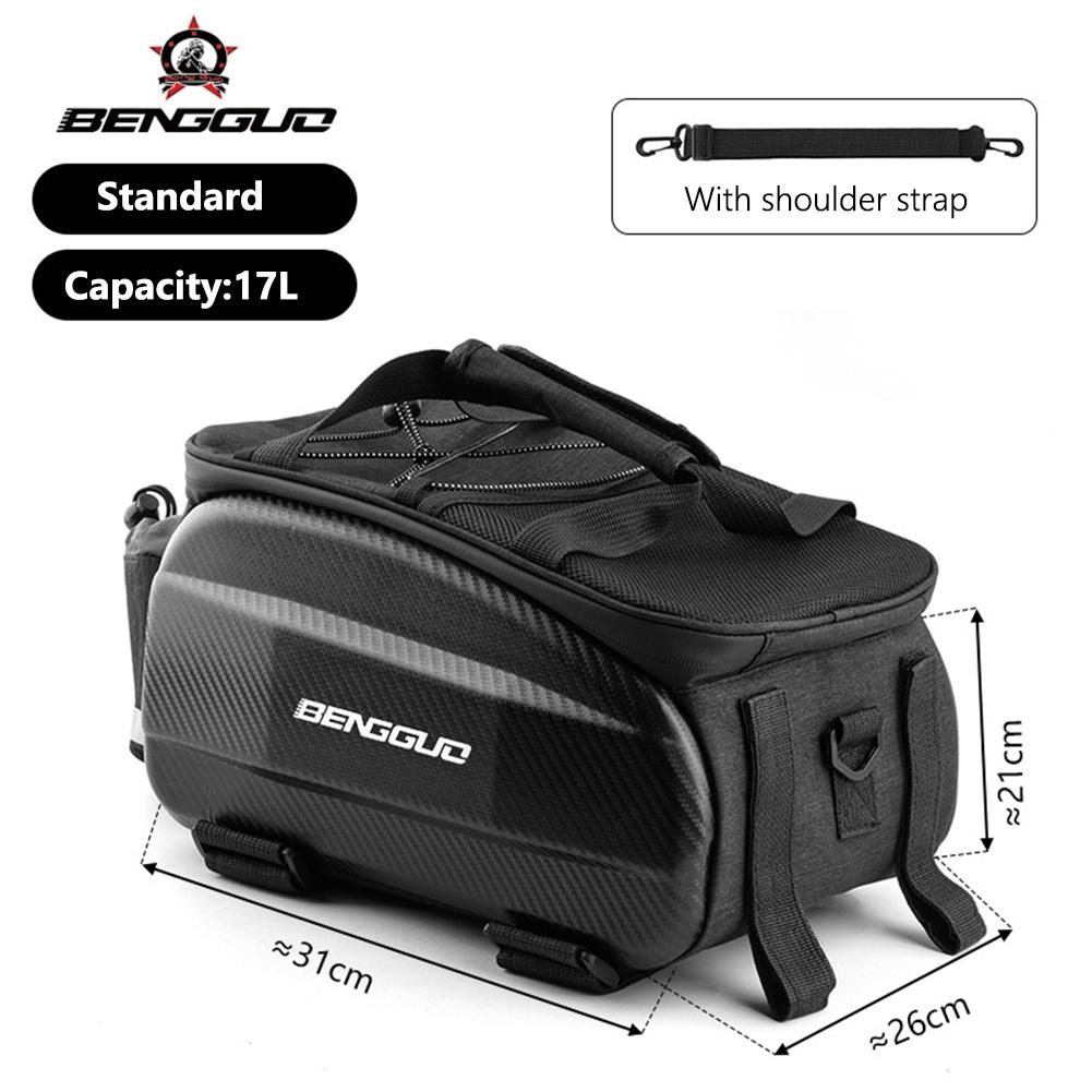 EVA Hard Shell Bicycle Trunk Bag Multifunctional Waterproof Bike Rear Seat Rack Bag Cycling Carrier Bag Bike Accessories
EVA Hard Shell Bicycle Trunk Bag Multifunctional Waterproof Bike Rear Seat Rack Bag Cycling Carrier Bag Bike Accessories