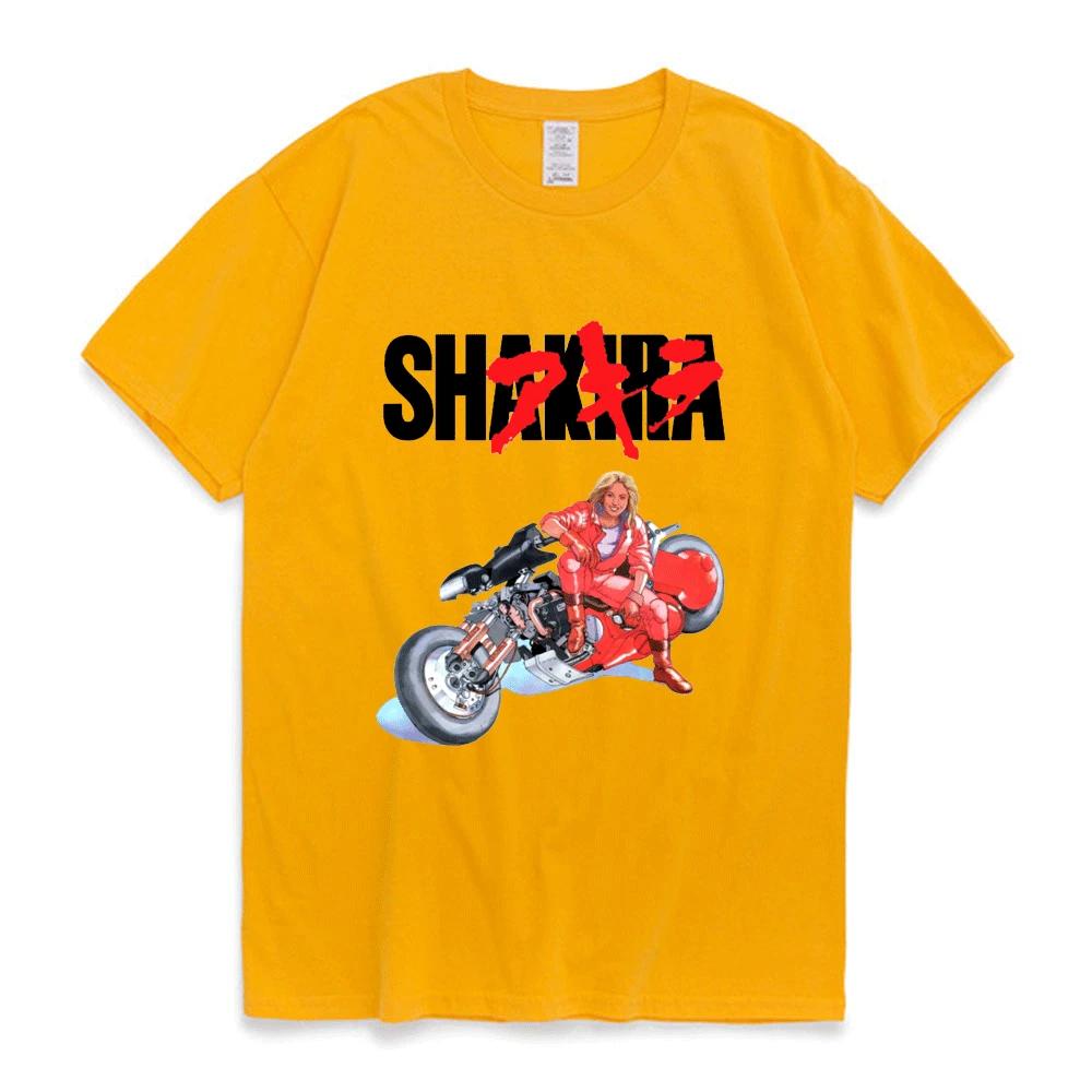 Shakira T Shirt Akira Shotaro Kaneda Motorcycle Japan Anime T-shirts Tokoyo Funny Oversized Streetwear Tee Shirt Men Women Tops 4XL
Shakira T Shirt Akira Shotaro Kaneda Motorcycle Japan Anime T-shirts Tokoyo Funny Oversized Streetwear Tee Shirt Men Women Tops 4XL