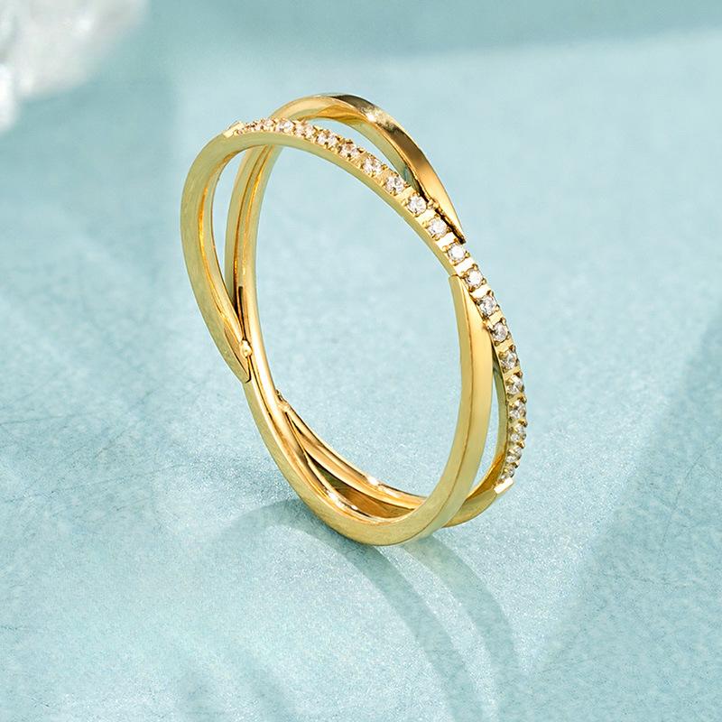 Sugar Cube Zircon Diamond Ring Does Not Fade Niche Design Plain Ring Titanium Steel Index Finger Ring Ins Simple Ring 9
Sugar Cube Zircon Diamond Ring Does Not Fade Niche Design Plain Ring Titanium Steel Index Finger Ring Ins Simple Ring 9