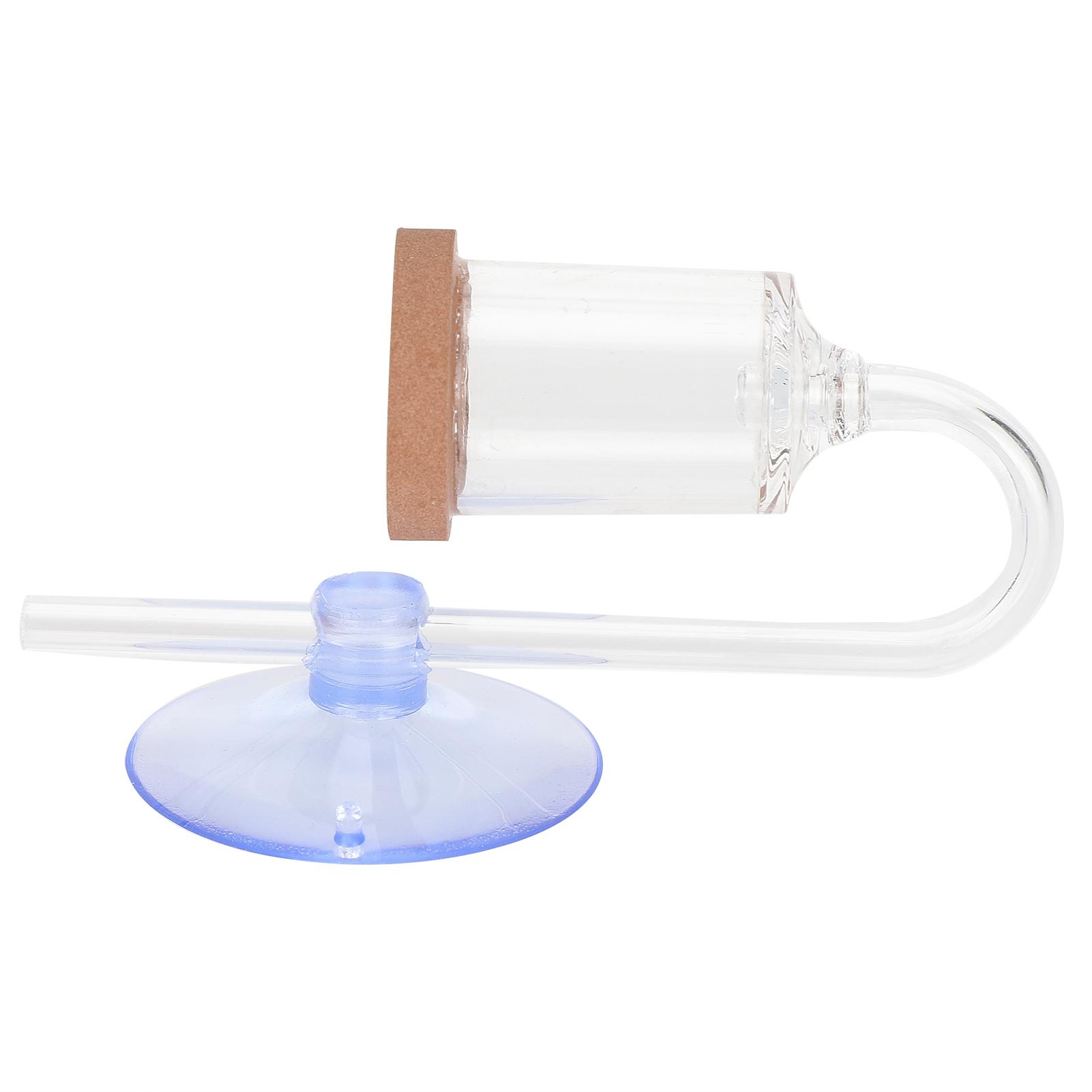 Fish Tank CO2 Diffuser Aquarium Transparent Carbon Dioxide Regulator with Suction CupL L
Fish Tank CO2 Diffuser Aquarium Transparent Carbon Dioxide Regulator with Suction CupL L