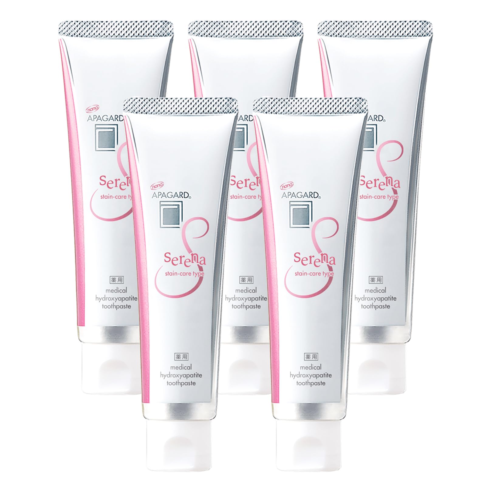 APAGARD SERENA 105g Set of 5 Whitening Toothpaste Whitening Colored Stains Cavity Prevention Toothpaste Stain Care Type APAGARD SERENA Medicinal
APAGARD SERENA 105g Set of 5 Whitening Toothpaste Whitening Colored Stains Cavity Prevention Toothpaste Stain Care Type APAGARD SERENA Medicinal