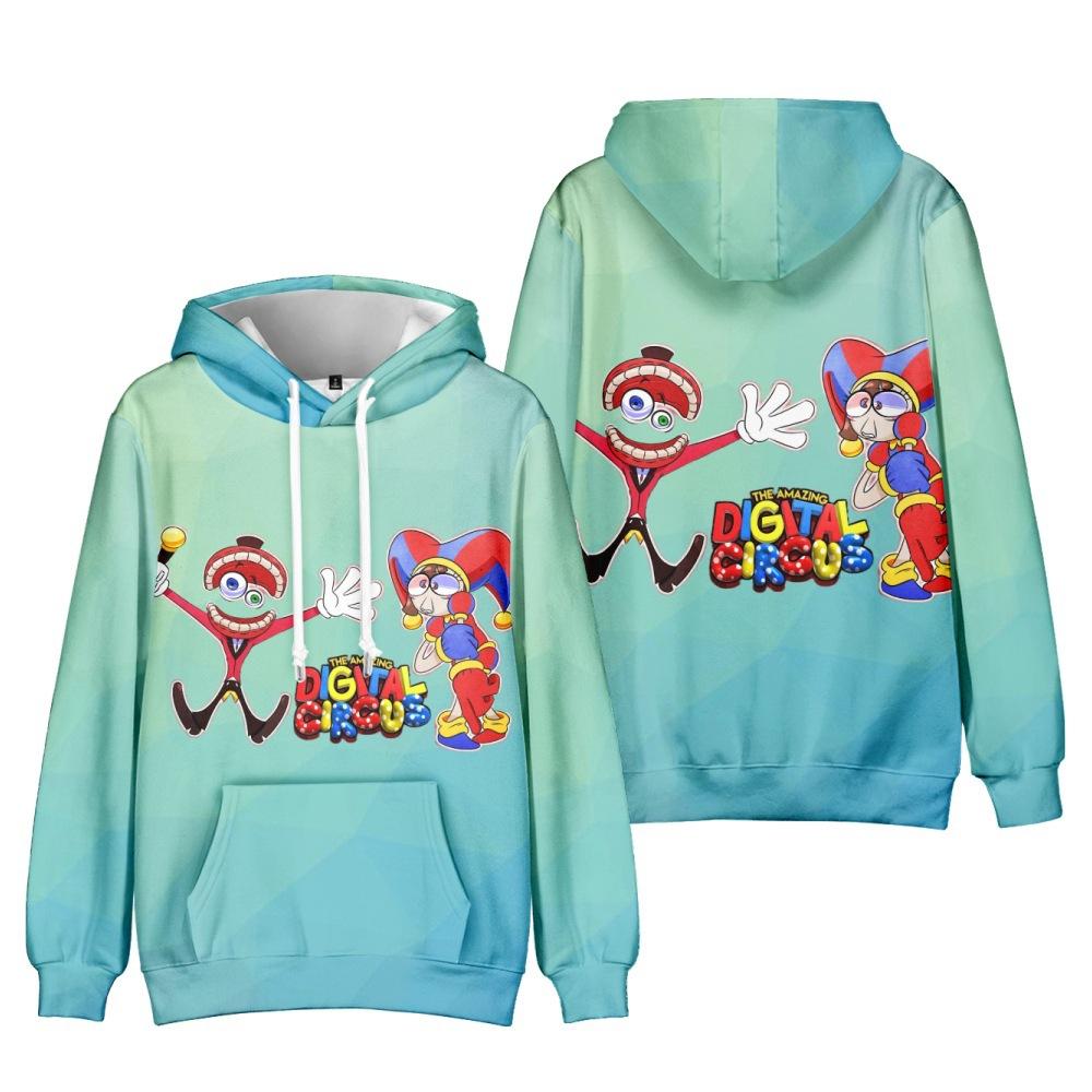 The Amazing Digital Circus Hoodie Мужской винтажный пуловер в стиле хип-хоп, модная повседневная уличная одежда с капюшоном большого размера
The Amazing Digital Circus Hoodie Мужской винтажный пуловер в стиле хип-хоп, модная повседневная уличная одежда с капюшоном большого размера