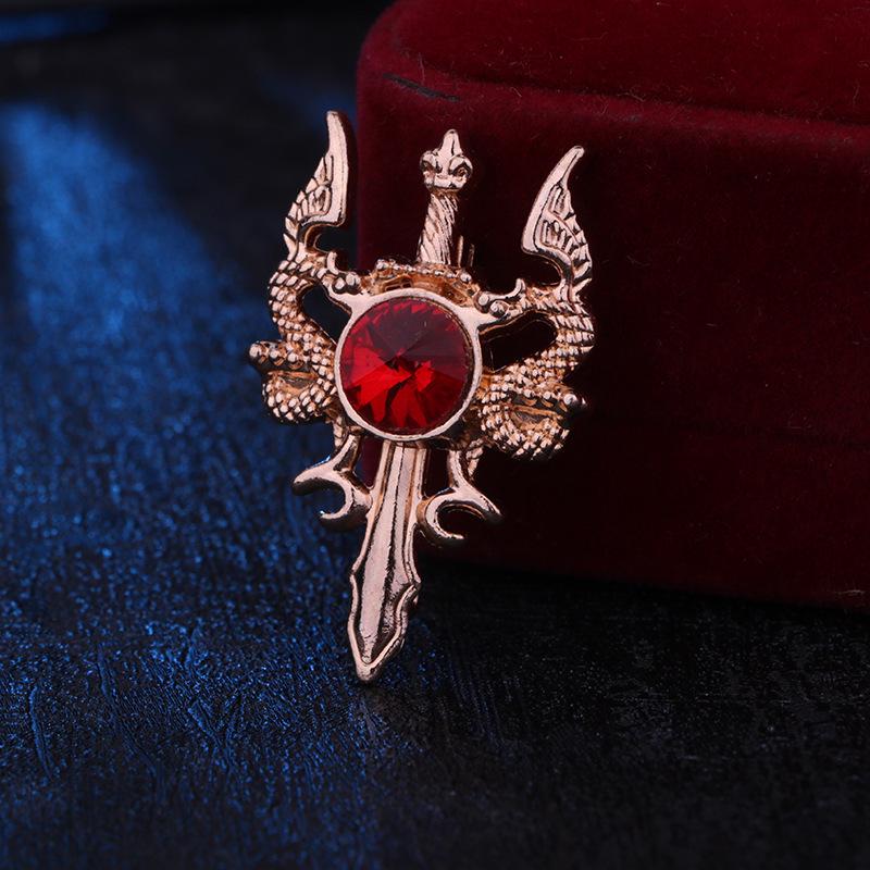 Vintage Dragon Ruby Lapel Pin - Men s Stylish Suit Accessory золотий
Vintage Dragon Ruby Lapel Pin - Men s Stylish Suit Accessory золотий