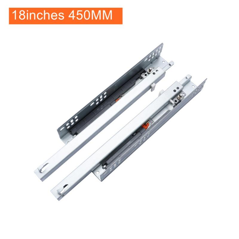 2PC/1Pair Rebound Press Push To Open Under Mount Furniture Kitchen Bath Drawer Slide Rail Runner DTC Brand 25KG
2PC/1Pair Rebound Press Push To Open Under Mount Furniture Kitchen Bath Drawer Slide Rail Runner DTC Brand 25KG
