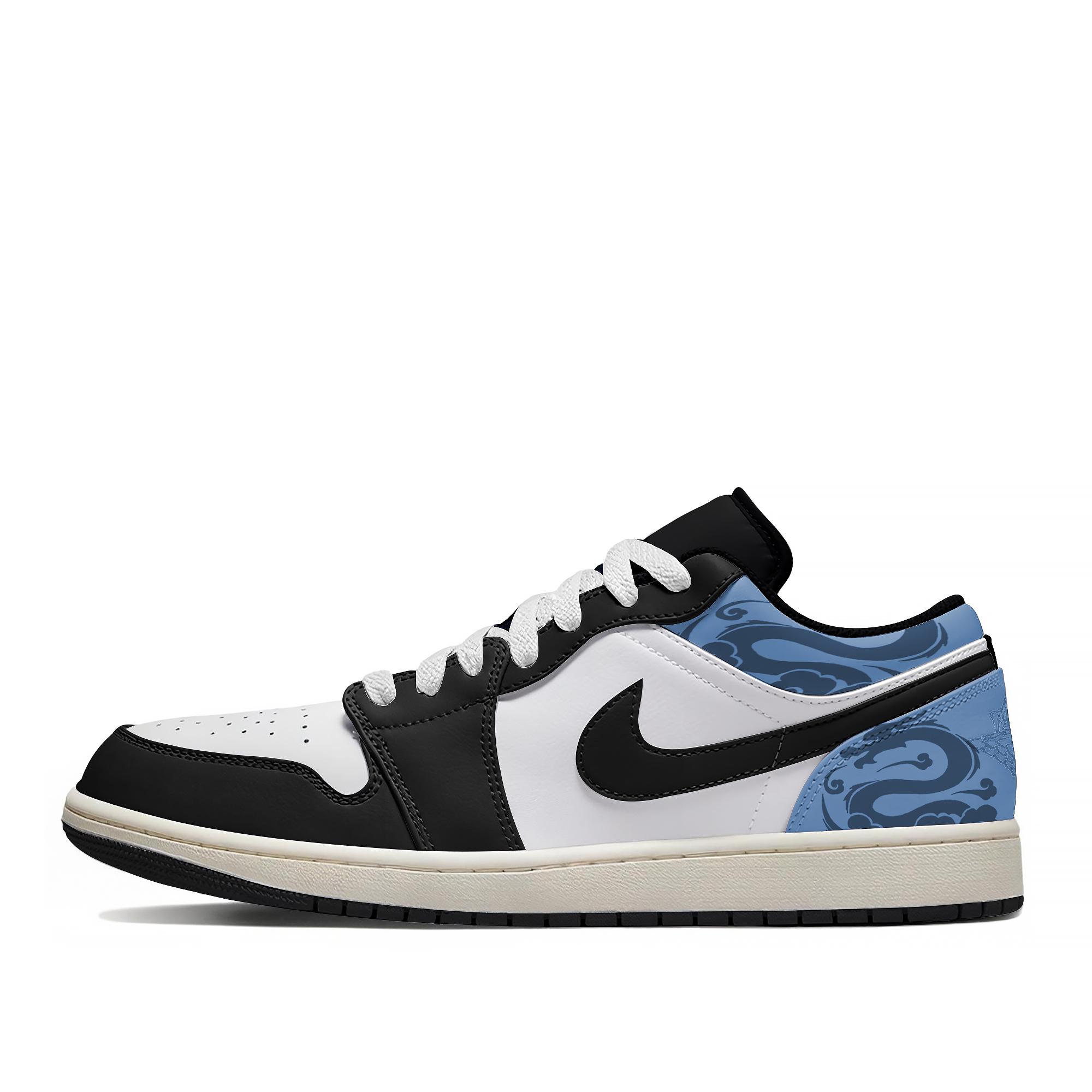 Jordan Air Jordan 1 Slip Resistant Abrasion Resistant Low top Vintage Basketball Shoes Unisex White Blue Black 553558-081(Team661-) 43
Jordan Air Jordan 1 Slip Resistant Abrasion Resistant Low top Vintage Basketball Shoes Unisex White Blue Black 553558-081(Team661-) 43