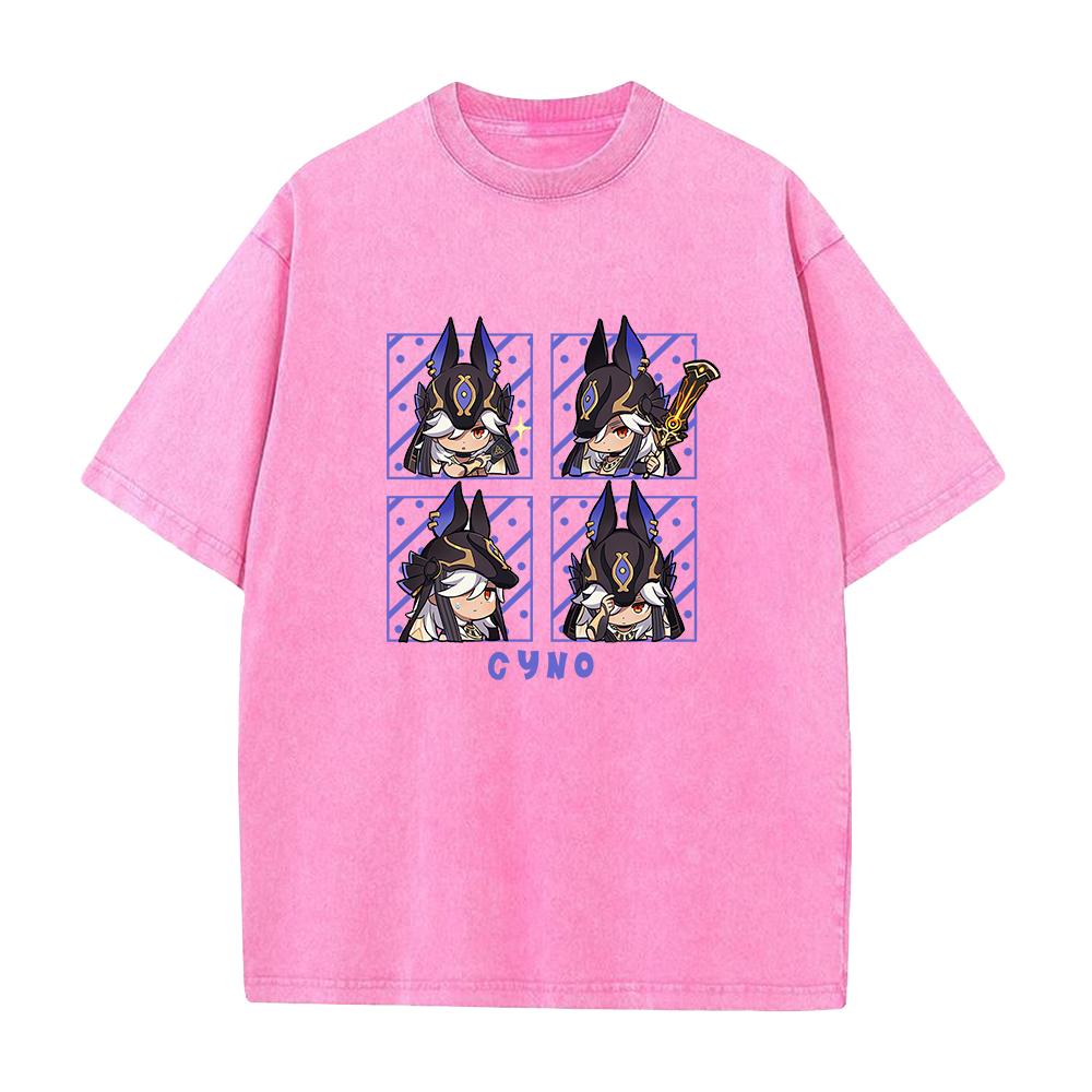 Genshin Impact Cyno Print Tshirt Men Women Casual Loose Tshirts Washed Cotton T Shirt Harajuku Male High Quality Vintage Tops S
Genshin Impact Cyno Print Tshirt Men Women Casual Loose Tshirts Washed Cotton T Shirt Harajuku Male High Quality Vintage Tops S
