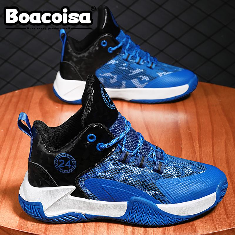 Boacoisa Red Basketball Children Shoes For Boys Girls Outdoor School Park Sports Running Mesh Breathable Sneakers Student 35
Boacoisa Red Basketball Children Shoes For Boys Girls Outdoor School Park Sports Running Mesh Breathable Sneakers Student 35