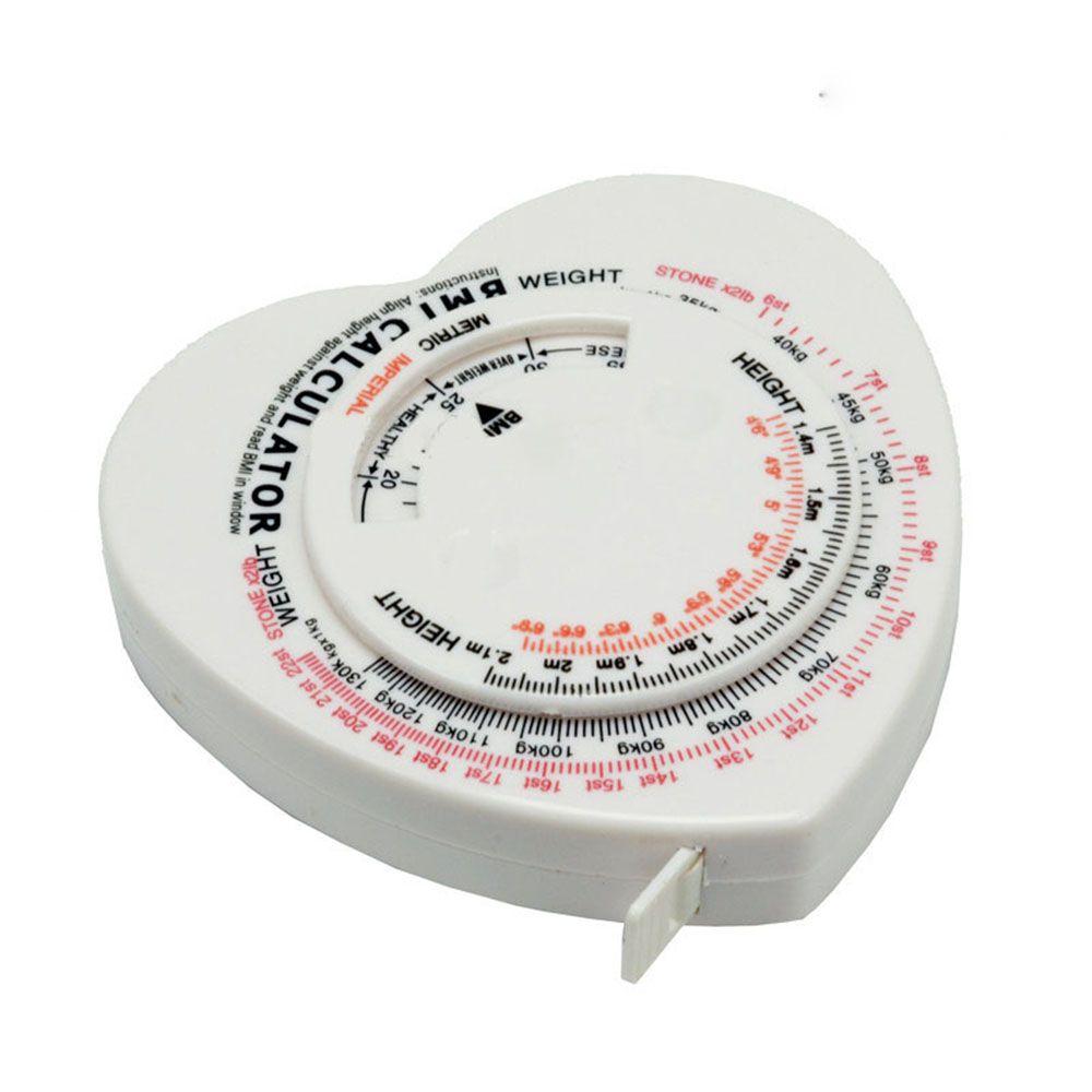 Retractable Mini BMI Diet Body Muscle Measure Tape Body Mass Index Measure Tape Calculator білий
Retractable Mini BMI Diet Body Muscle Measure Tape Body Mass Index Measure Tape Calculator білий