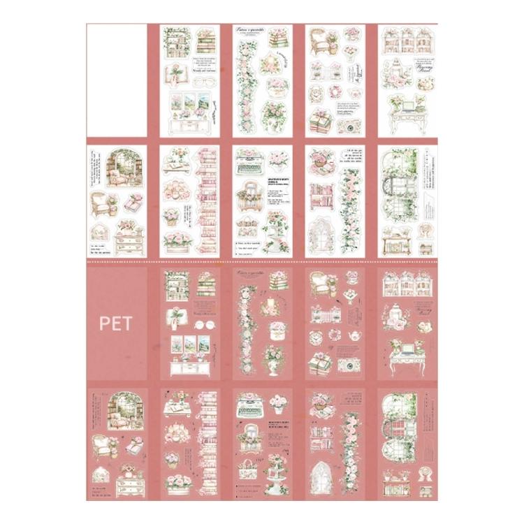 Scrapbooking Decorative Sticker Scene Sticker Water Resistant PET Sticker for Laptop Journal Phone Case Photo Album
Scrapbooking Decorative Sticker Scene Sticker Water Resistant PET Sticker for Laptop Journal Phone Case Photo Album