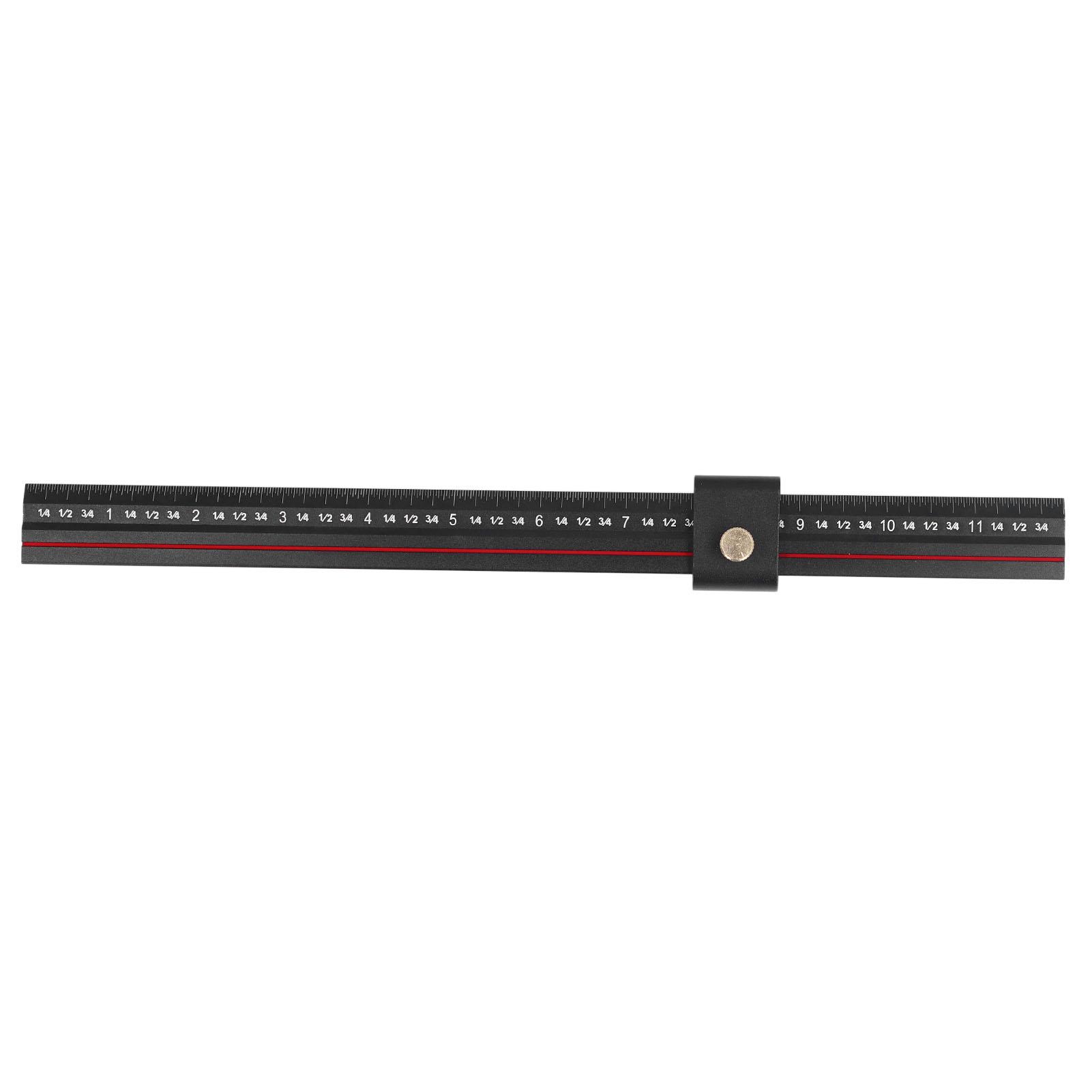Limit Line Marking Gauge Aluminum Alloy L Shape Adjustable Slide Stop Measuring Ruler for
Limit Line Marking Gauge Aluminum Alloy L Shape Adjustable Slide Stop Measuring Ruler for