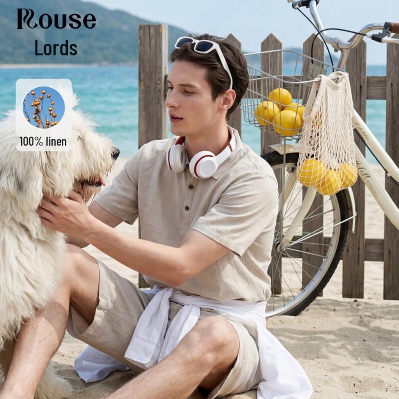 Men s 100% Linen Round Neck T-Shirt L
Men s 100% Linen Round Neck T-Shirt L