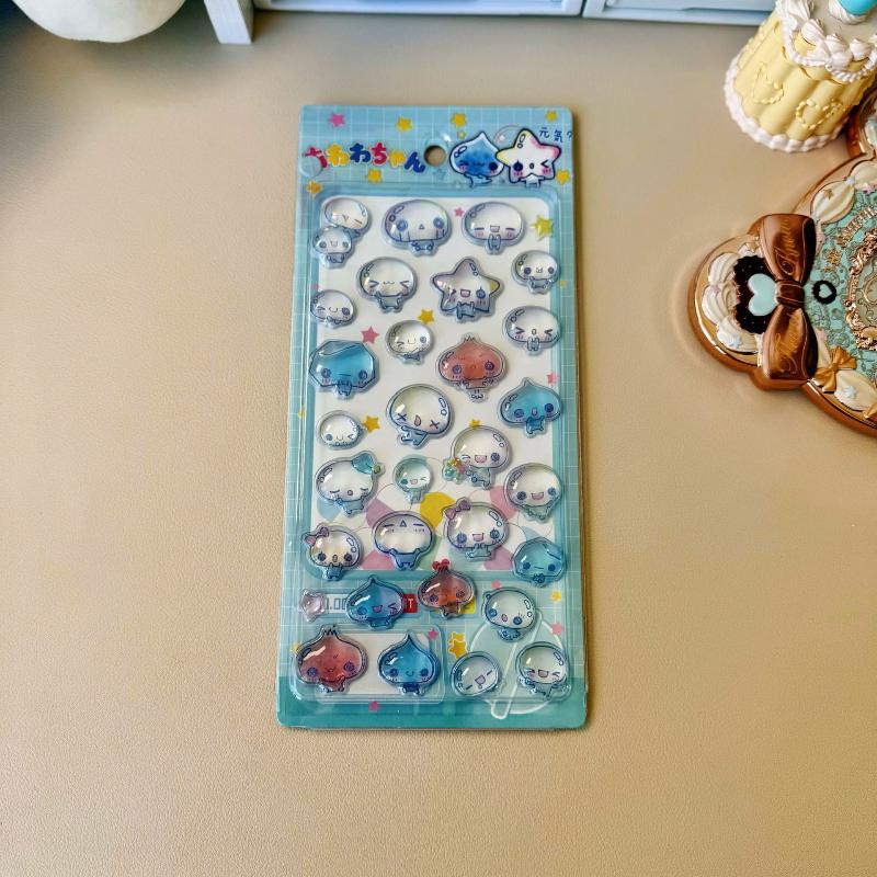 New Cartoon Water Droplet Stickers 3D Relief Sticker Scrapbooking DIY Diary Decoration Journaling Waterproof Stationery Sticker
New Cartoon Water Droplet Stickers 3D Relief Sticker Scrapbooking DIY Diary Decoration Journaling Waterproof Stationery Sticker