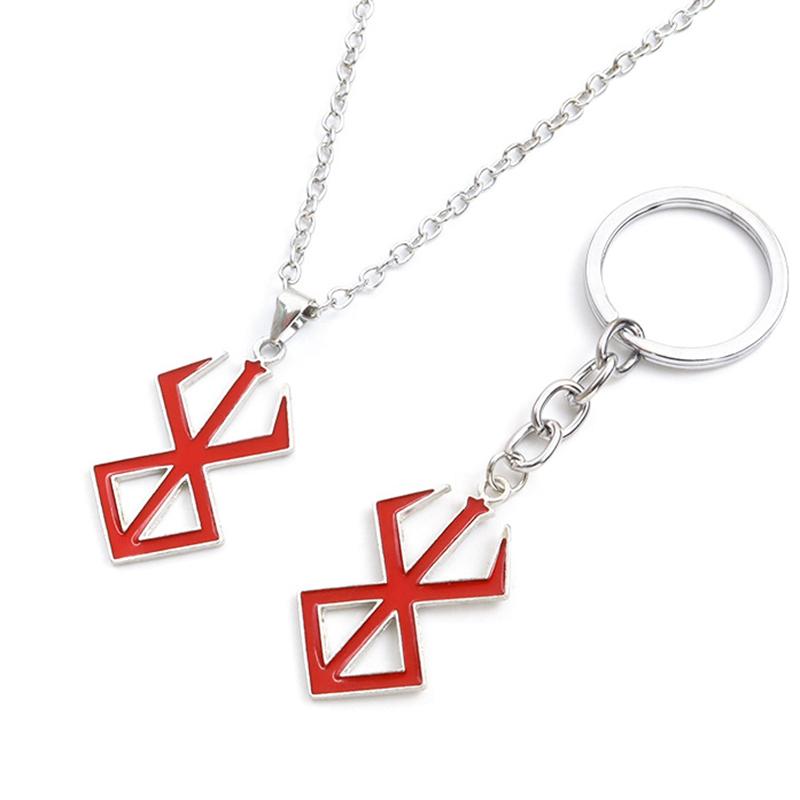Anime Berserk Behelit Guts Alloy Keychains Red Cartoon Figures Logos Pendant Necklaces Jewelry Cosplay Accessories
Anime Berserk Behelit Guts Alloy Keychains Red Cartoon Figures Logos Pendant Necklaces Jewelry Cosplay Accessories