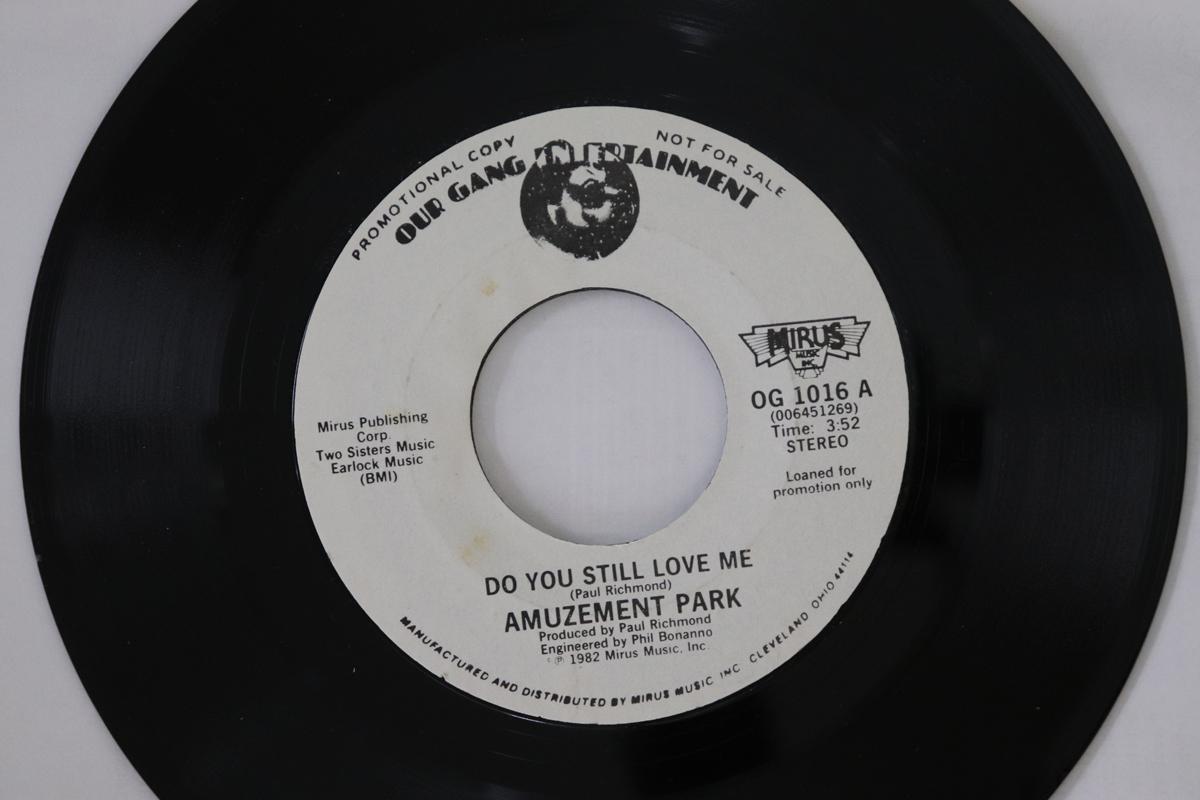 7inch Record AMUZEMENT PARK - Do You Still Love Me OG1016 Our Gang Entert 1982 US Soul/Funk Used
7inch Record AMUZEMENT PARK - Do You Still Love Me OG1016 Our Gang Entert 1982 US Soul/Funk Used