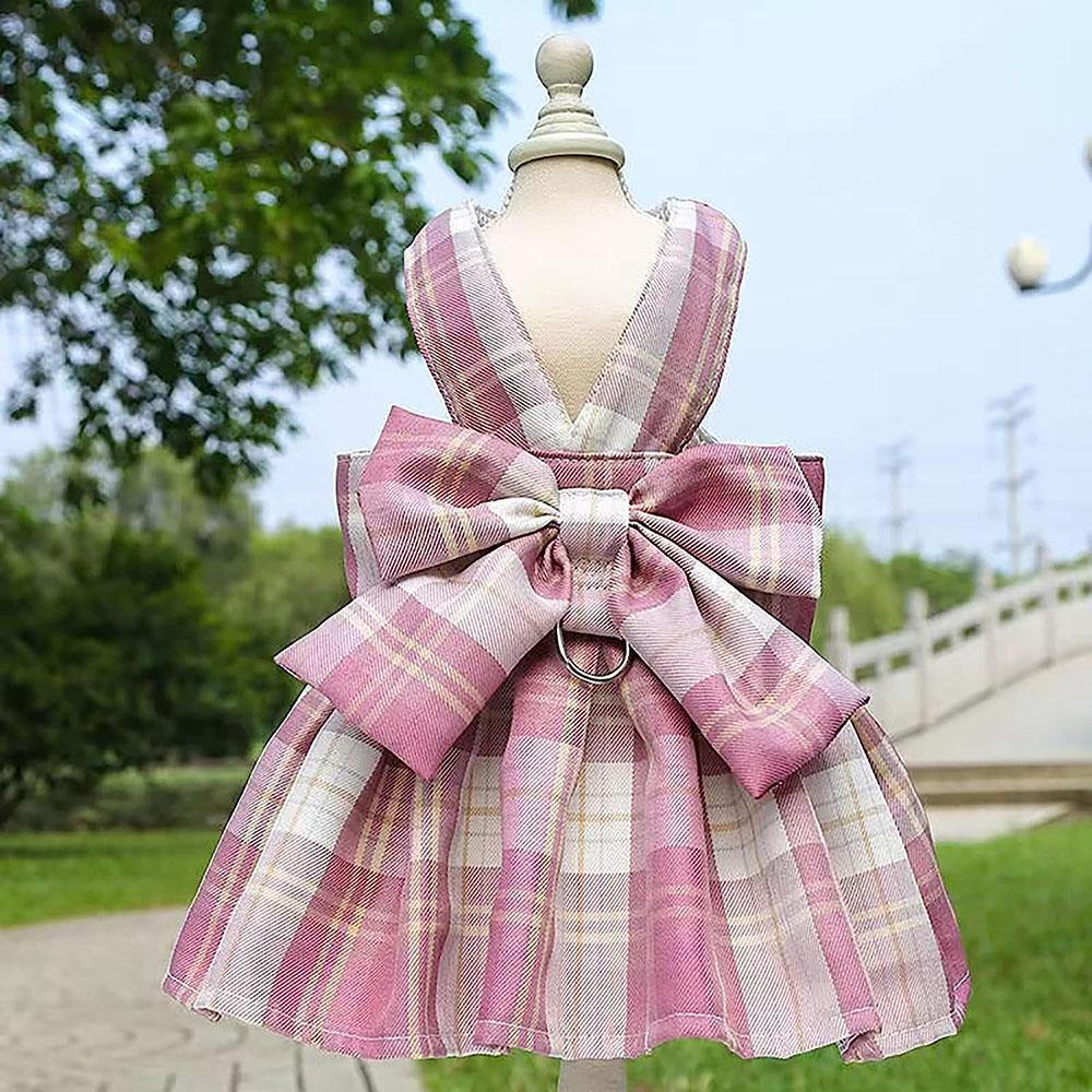Plaid Dog Dress Bow Tie Harness Leash Set for Small Dogs Cats Girl Cute Princess Dog Dress Puppy Bunny Rabbit Clothes Pet Outfit XS 0.5-1.5kg красный
Plaid Dog Dress Bow Tie Harness Leash Set for Small Dogs Cats Girl Cute Princess Dog Dress Puppy Bunny Rabbit Clothes Pet Outfit XS 0.5-1.5kg красный
