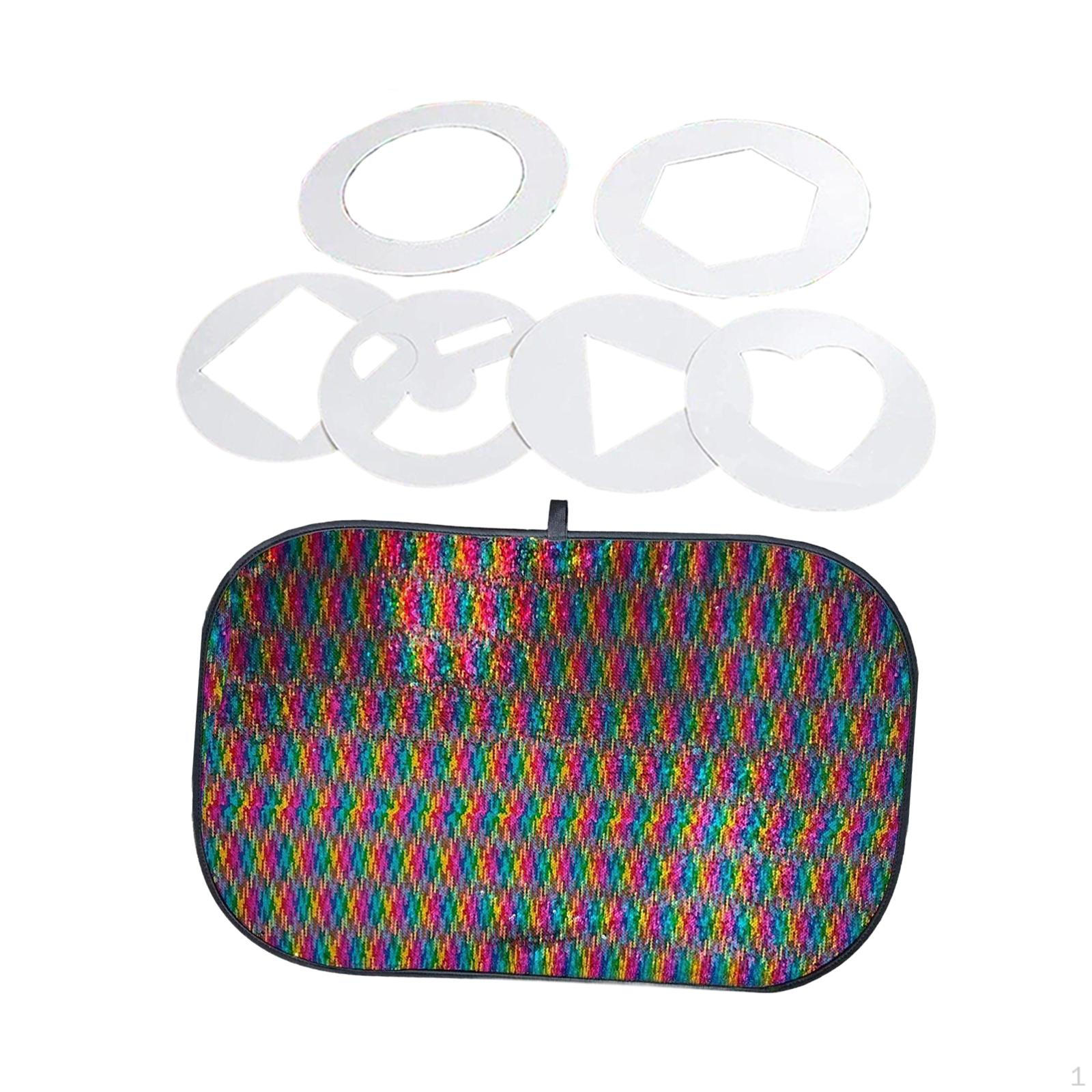 Интерактивная стена из пайеток с шаблонами форм для детей и малышей Colorful
Интерактивная стена из пайеток с шаблонами форм для детей и малышей Colorful