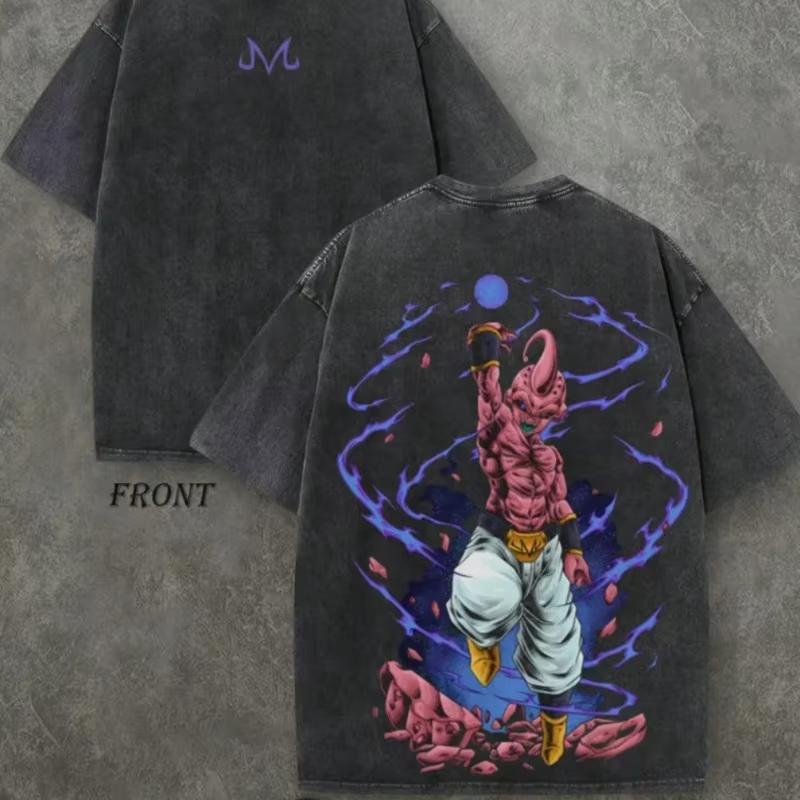 Dragon Ball Son Goku Majin Buu Washed T Shirt Summer new Anime Vintage Mens Women Cotton Streetwear Casual Top L
Dragon Ball Son Goku Majin Buu Washed T Shirt Summer new Anime Vintage Mens Women Cotton Streetwear Casual Top L