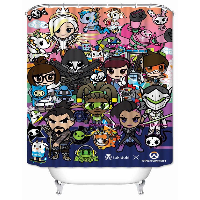 Musife Custom Tokidoki Shower Curtain Cartoon Waterproof Polyester Fabric Bathroom With Hooks Diy Home Decor W60H190(CM)-1 Pcs
Musife Custom Tokidoki Shower Curtain Cartoon Waterproof Polyester Fabric Bathroom With Hooks Diy Home Decor W60H190(CM)-1 Pcs