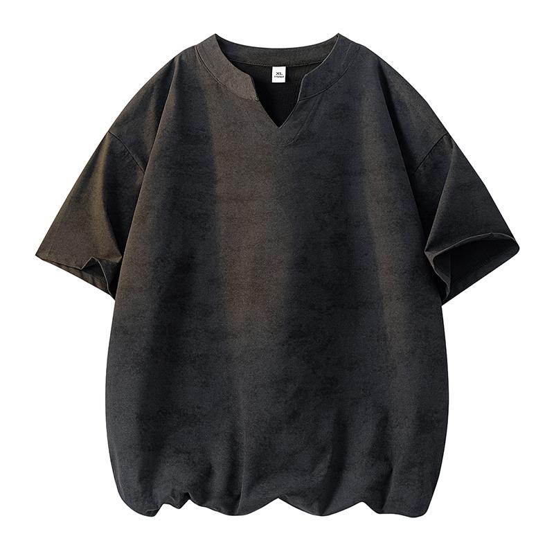 V-neck Short-sleeved T-shirt Men s Summer Loose And Versatile Half-sleeved Top 2XL чёрный
V-neck Short-sleeved T-shirt Men s Summer Loose And Versatile Half-sleeved Top 2XL чёрный