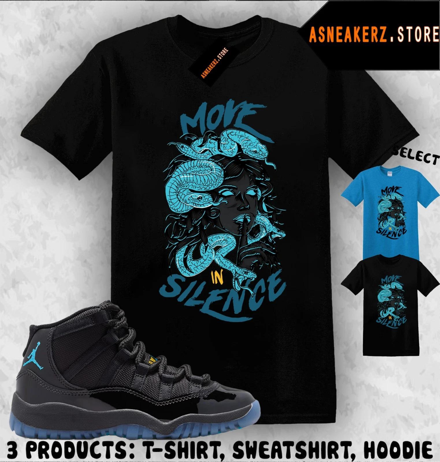 Shirt Match AJ 11 Gamma Blue 2025 Sneaker Matching Tee Move In Silence T-Shirt S
Shirt Match AJ 11 Gamma Blue 2025 Sneaker Matching Tee Move In Silence T-Shirt S