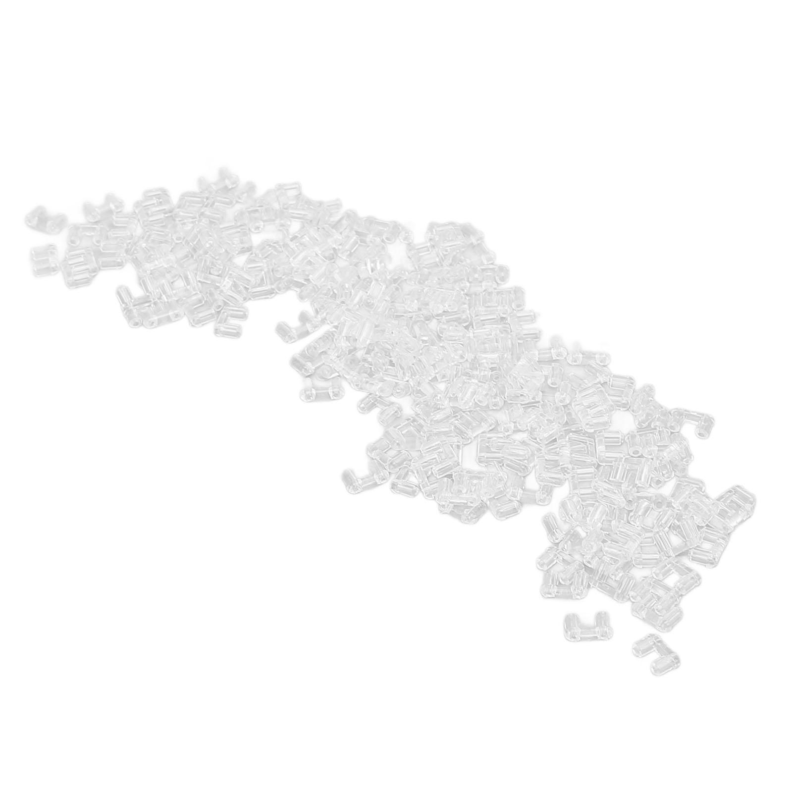 200 Pcs Rimless Glasses Compression Sleeve Clear Plastic Fixing Accessories Tools Rimless Frames Mounting Sleeve 1.5x0.8x2.2mm Size 11
200 Pcs Rimless Glasses Compression Sleeve Clear Plastic Fixing Accessories Tools Rimless Frames Mounting Sleeve 1.5x0.8x2.2mm Size 11