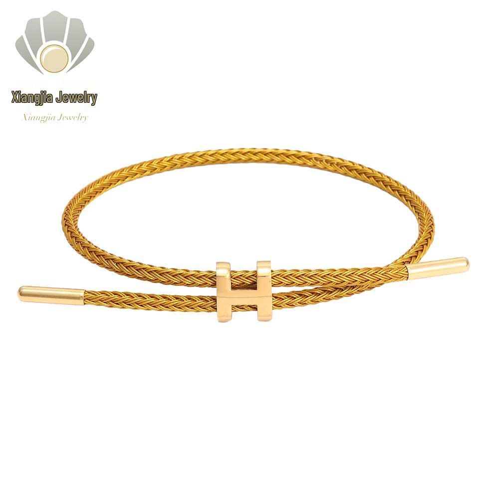 Регулируемый браслет из нержавеющей стали с I-образной застежкой из троса - Водонепроницаемое и потостойкое украшение для рук
Регулируемый браслет из нержавеющей стали с I-образной застежкой из троса - Водонепроницаемое и потостойкое украшение для рук